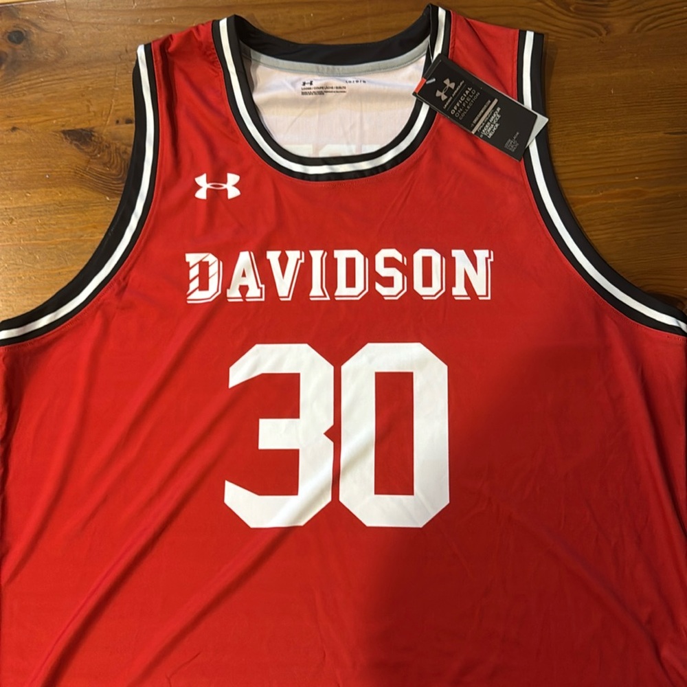 Steph Curry Davidson Under Armour Jersey